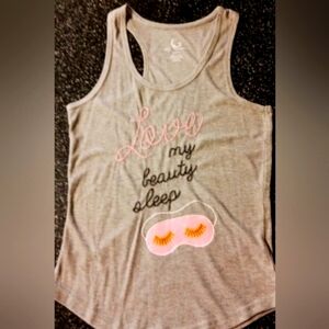 PJ Couture Size M Sleep Tank, NWOT